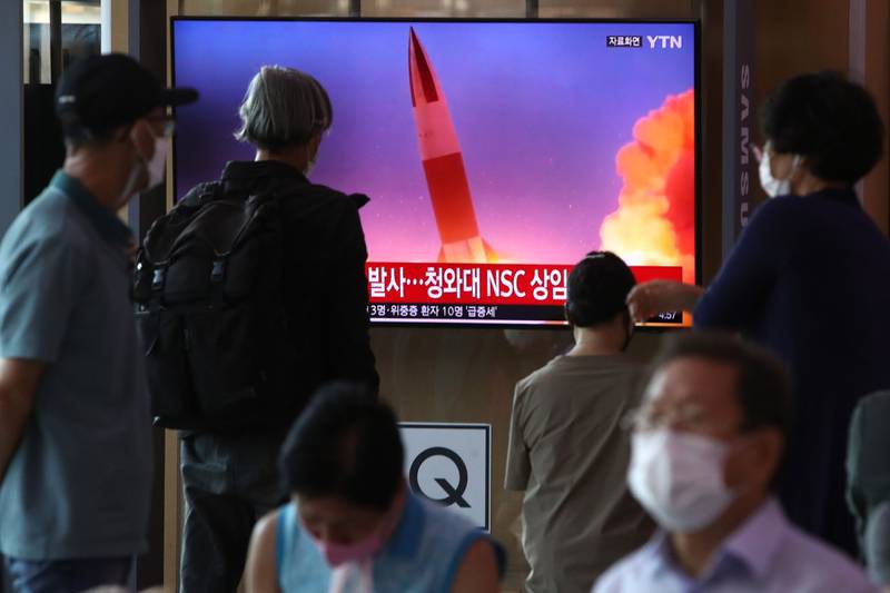 Reportan que Corea del Norte lanzó un proyectil no identificado hacia el mar de Japón