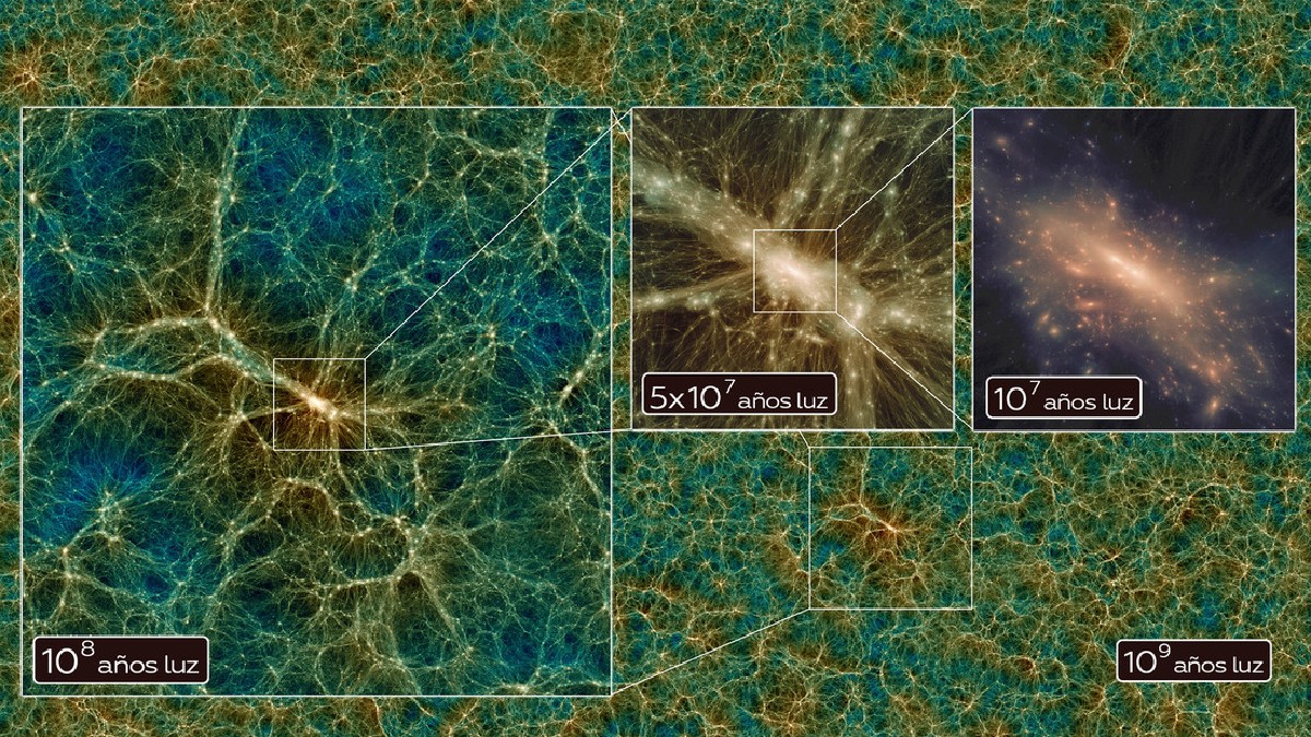 Investigadores recrean la simulación del universo más exacta hasta el momento