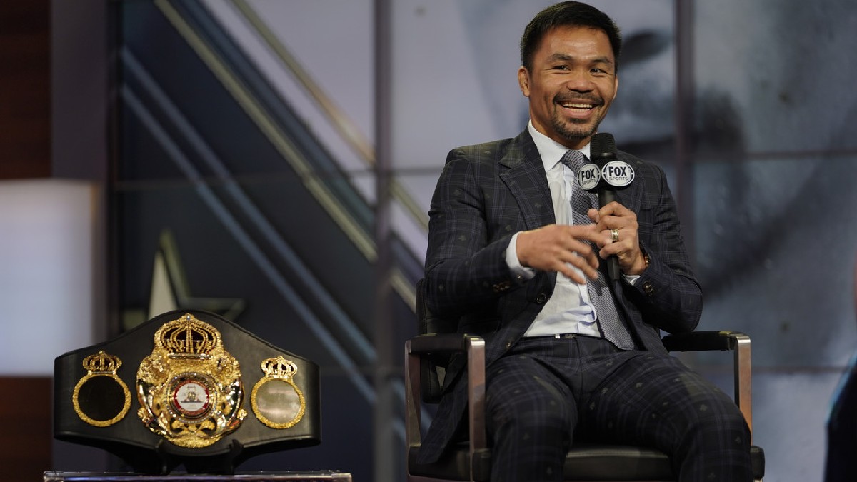 Exboxeador Manny Pacquiao podría convertirse en presidente de Filipinas en el año 2022