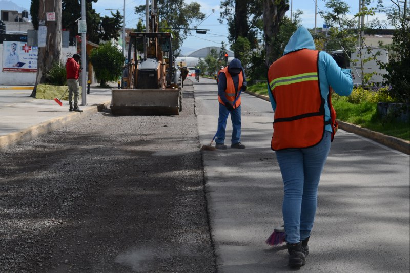 Trabajos Carpeta Asfáltica Bulevar Xonaca