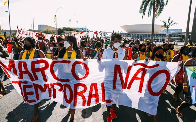 Brasil: suspendieron debate del polémico «marco temporal» de tierras indígenas