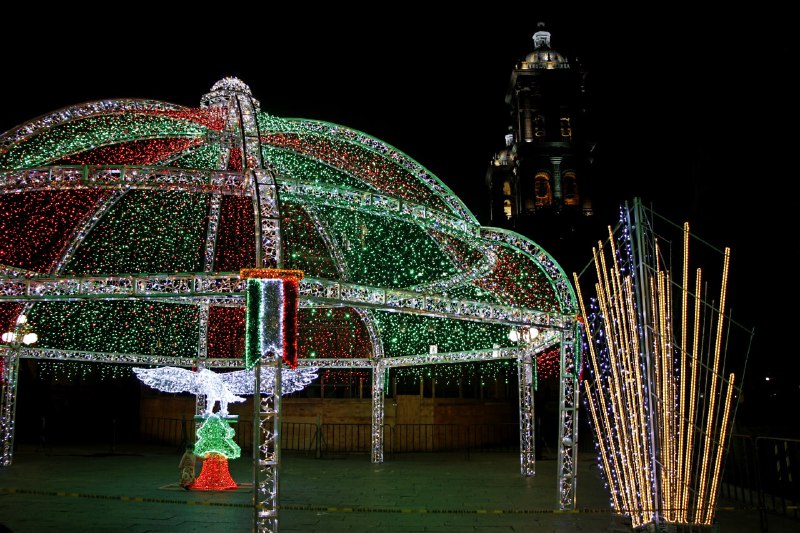 Zócalo noche