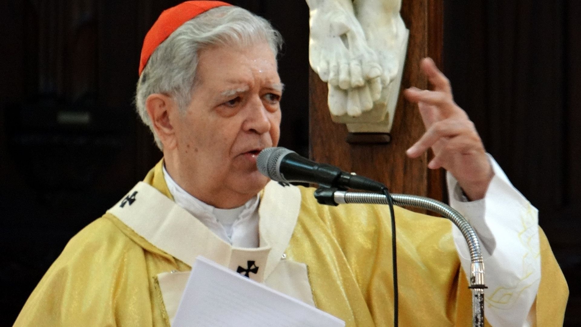 Presidente venezolano lamentó muerte del Cardenal de la Iglesia Católica Jorge Urosa Savino