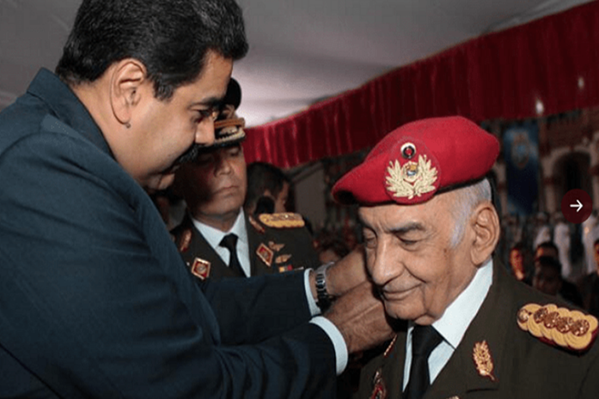 Falleció el general venezolano Jacinto Pérez Arcay a los 86 años: presidente Maduro le rindió homenaje en Capilla Ardiente