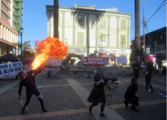 Marcelo Barrios vive en el fuego de la rebeldía