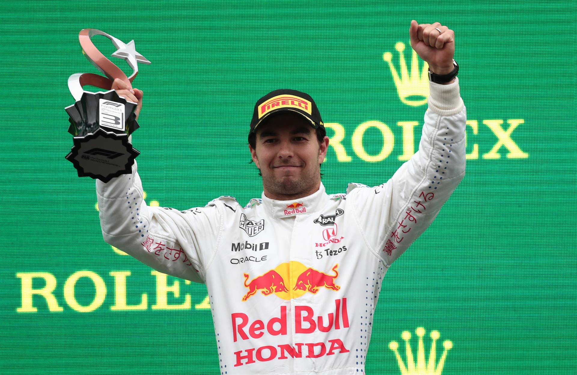 «Checo» Pérez se sube al podio del Gran Premio de Turquía