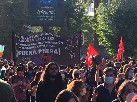 18 de Octubre 2021: La rebelión sigue viva