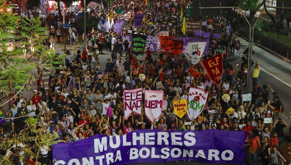 Reactivan jornadas de protesta en Brasil para pedir salida del presidente Jair Bolsonaro