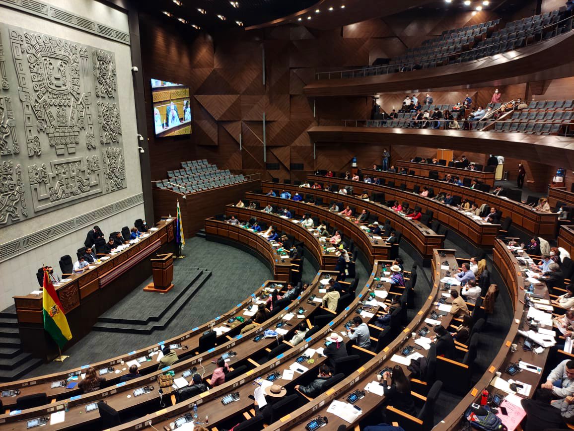 Parlamento boliviano anuló decreto de amnistía en favor de procesados durante gobierno de Áñez