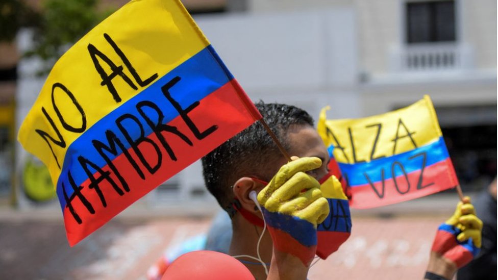 Convocan una nueva gran movilización en Colombia para exigir mejoras salariales