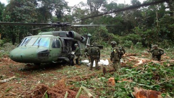 Colombia bombardeo menores