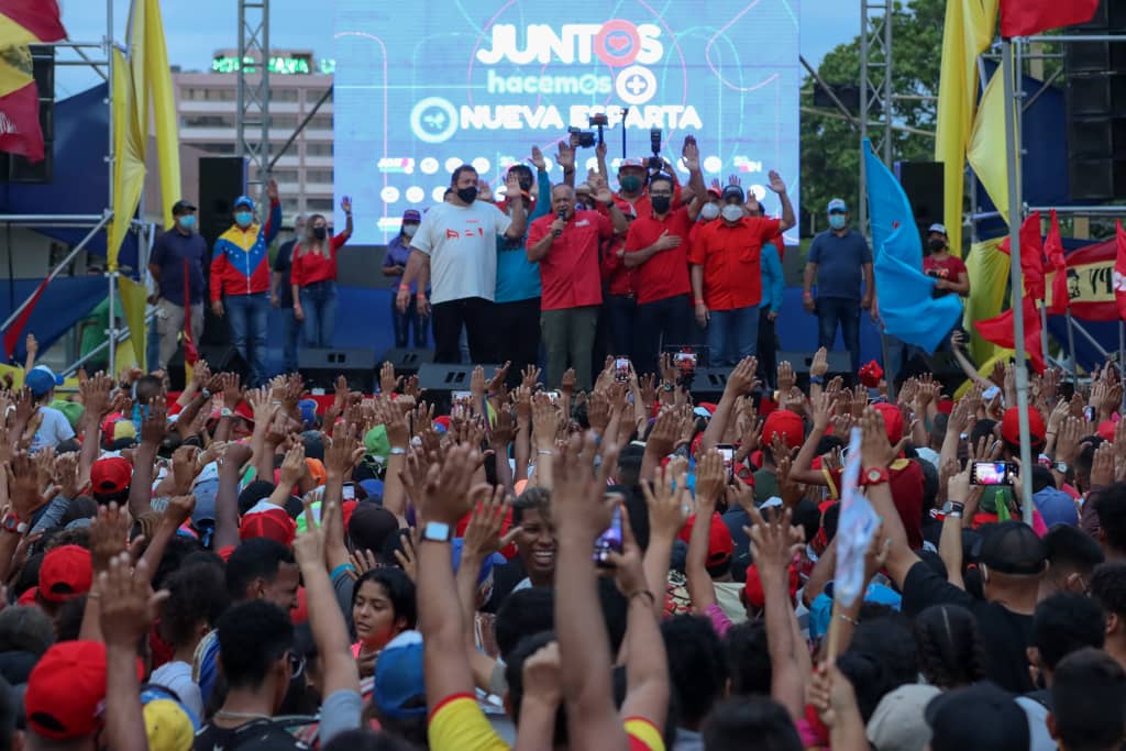 Diosdado Cabello juramentó comandos de campaña en oriente de Venezuela de cara a megaelecciones del 21-N