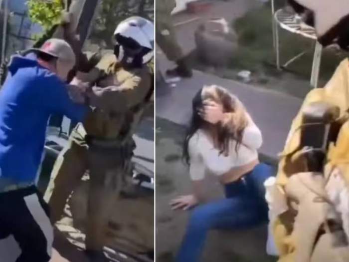 (Video) Violento procedimiento de Carabineros en Talca termina con cinco detenidos y varias personas heridas, incluyendo mujeres y joven discapacitado