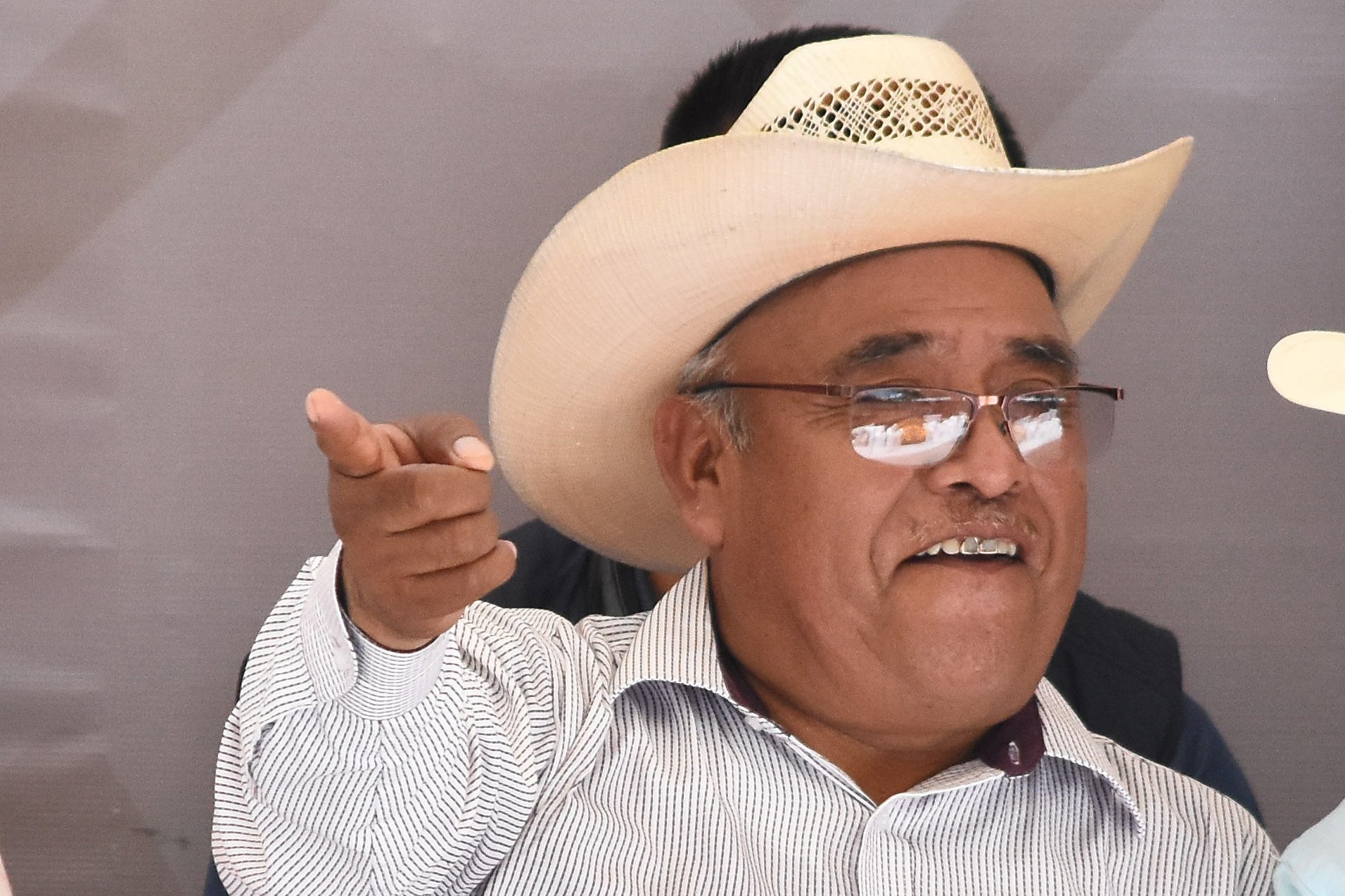 AJALPAN, Pue. Fotografía de archivo del 14 Marzo 2020 de Ignacio Salvador Hernández, Presidente Municipal de Ajalpan durante la entrega de apoyos para la recuperación del campo en el municipio de Ajalpan, Puebla. /Mara González/Agencia Enfoque//