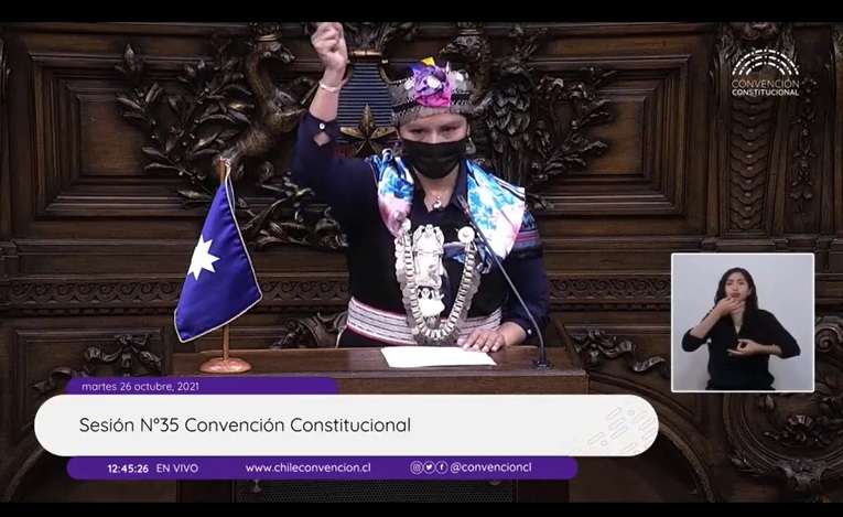 La potente intervención de Natividad Llanquileo en la Convención: “Amulepe Taiñ Weichan”