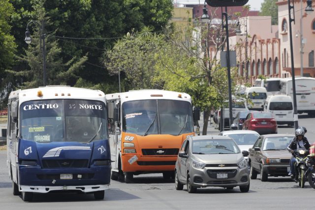 En 2 años crece 1% parque de transporte público en Puebla