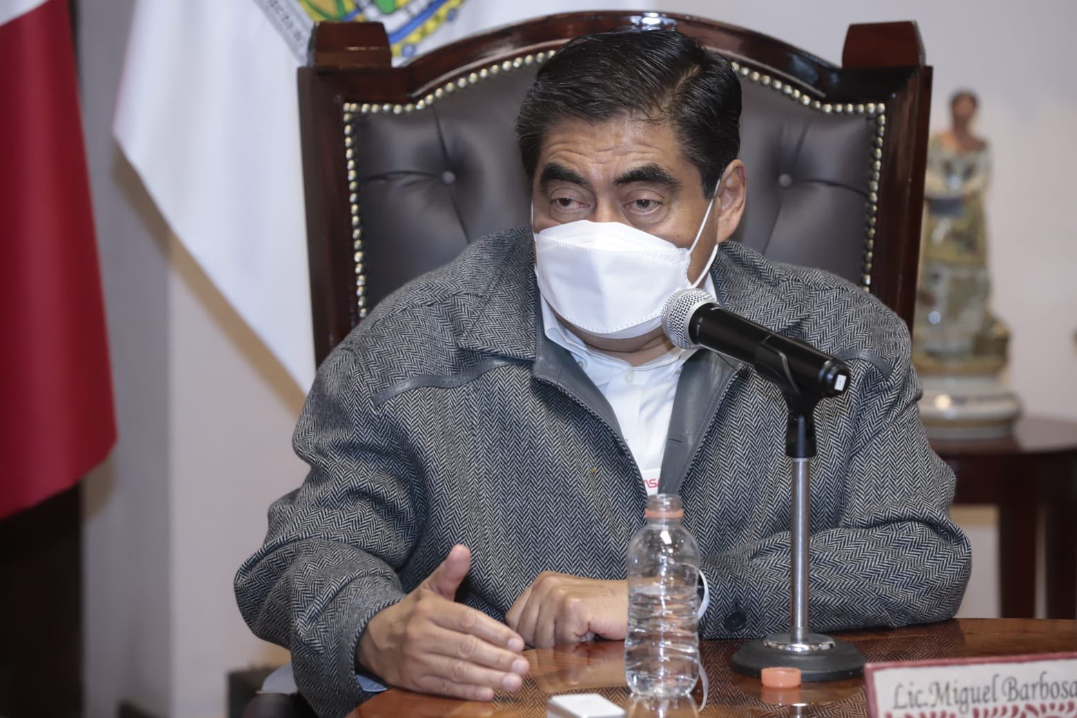 Celebra Barbosa baja en percepción de inseguridad en la ciudad