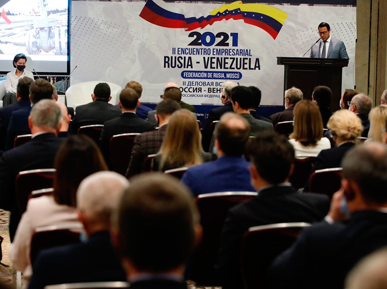 Empresarios rusos y venezolanos interesados en invertir en ambas naciones