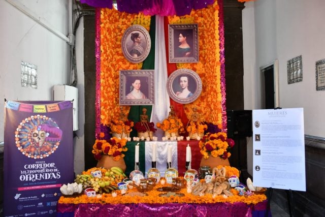 Poder Judicial instala ofrenda a Mujeres de la Patria