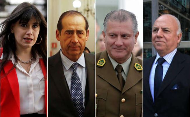 Formalizan a Javiera Blanco y tres exgenerales de Carabineros por malversación de gastos reservados