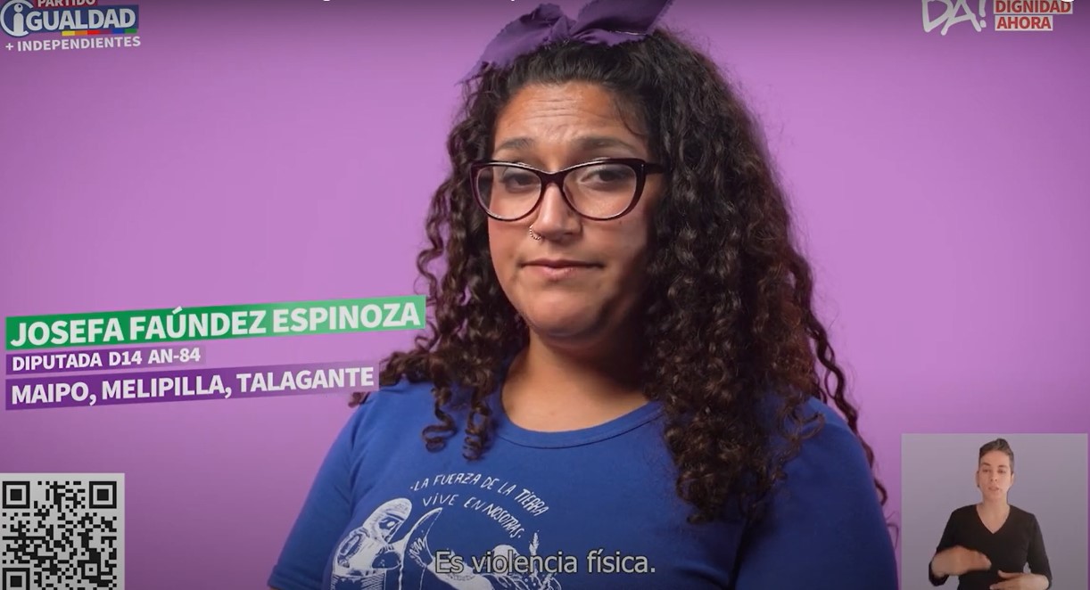 Josefa Faúndez (DA!), candidata a diputada en D14:  «Decidimos levantarnos como mujeres organizadas y dar corte a esta violencia estructural»