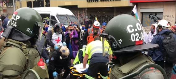 Falleció mujer que resultó herida durante marcha por la resistencia mapuche