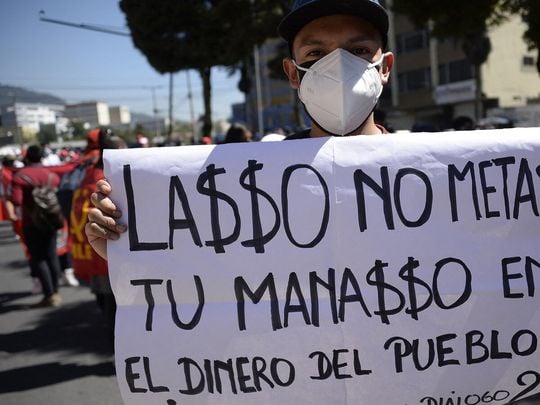 Estudiantes Ecuador Lasso