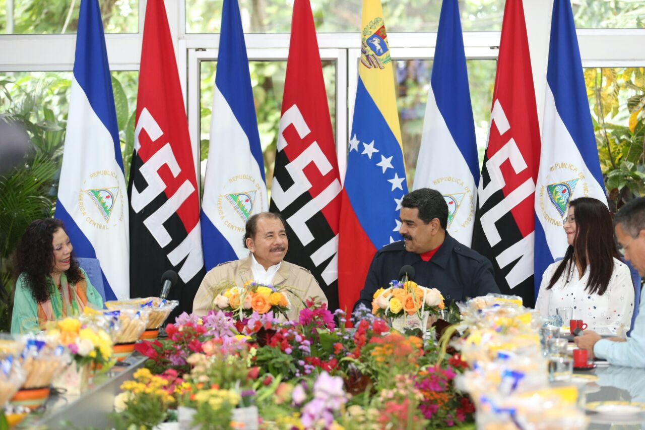 Presidente de Venezuela saluda victoria de Daniel Ortega y el sandinismo en Nicaragua