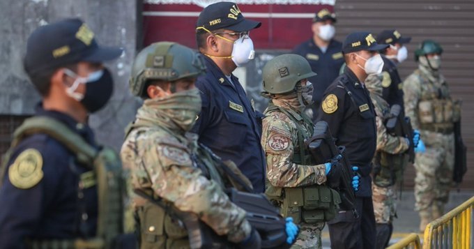 Gobierno de Perú autoriza que las FF. AA. apoyen labores de la Policía Nacional