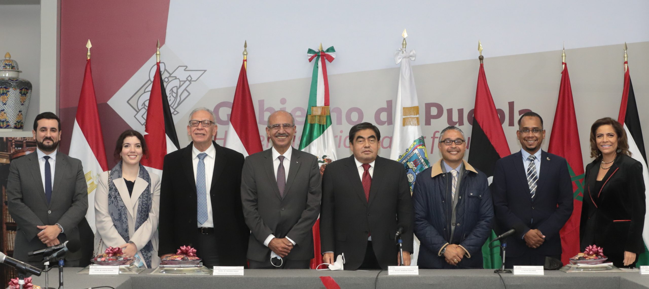 Impulsa Gobierno de Puebla agenda con países árabes