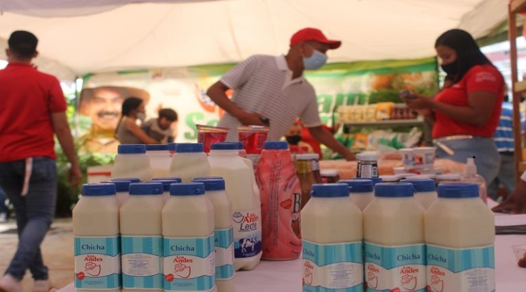 Lácteos Los Andes incursiona con sus productos en venta de alimentos a la población