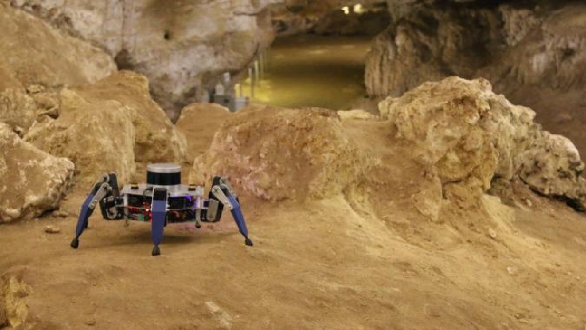 Conozca el robot araña capaz de escanear en 3D las cuevas de Naracoorte