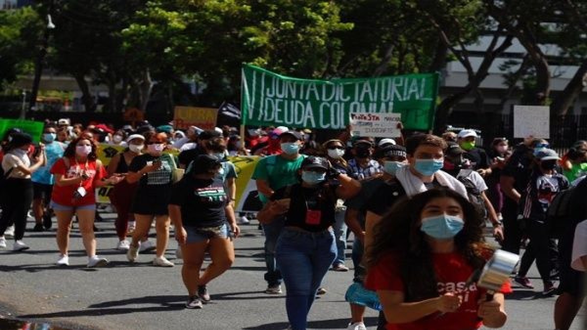 Se registran protestas en Puerto Rico contra el Plan de Ajuste de deuda pública