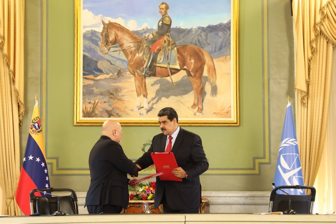Venezuela y CPI firman memorando de entendimiento para establecer mecanismos de cooperación
