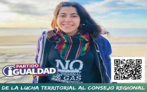 Candidata Camila Arriagada llevará al Consejo Regional de Biobío lucha y propuestas de organizaciones ambientales contra el saqueo transnacional