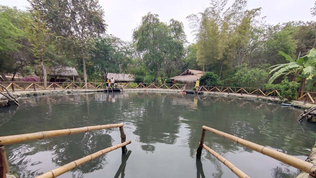 Ecuador and the town of ‘Agua Blanca’, an ancestral place of sulphurous waters