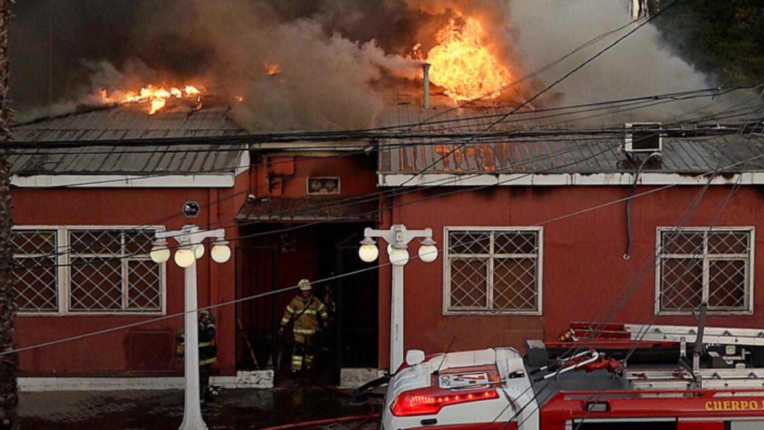 Absuelven a los 4 acusados de quemar la Municipalidad de Quilpué en octubre de 2019