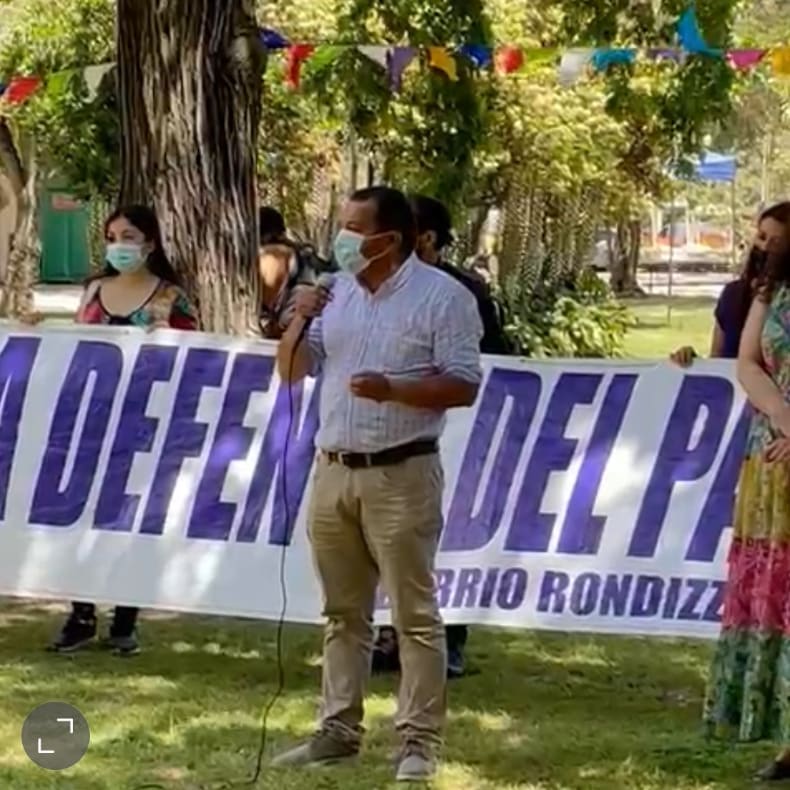 José Osorio, candidato a diputado por D10: «Propongo una ley de cuidado y defensa de los parques públicos y el arbolado urbano»