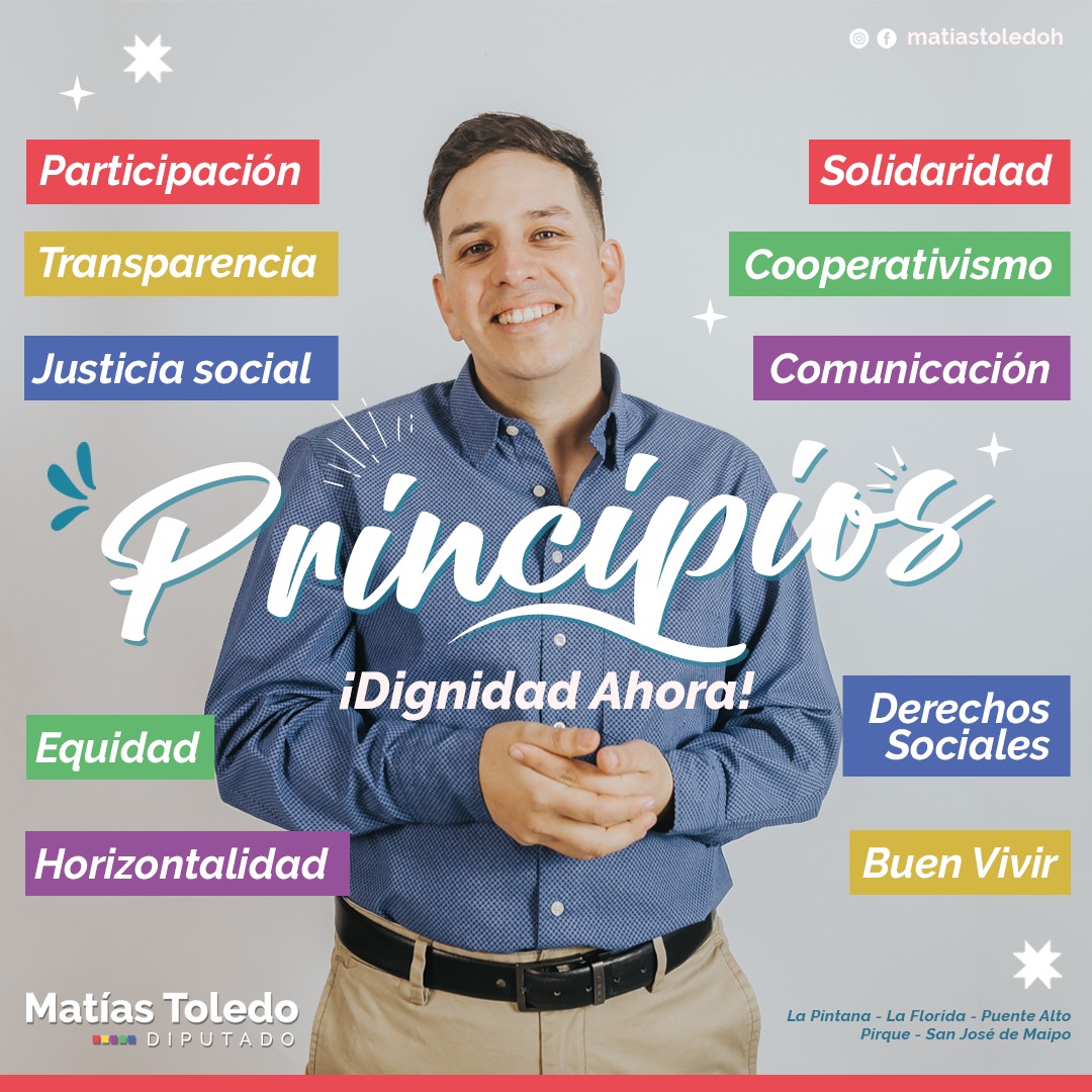 Candidato por el D-12 Matías Toledo (DA!) promueve la participación, transparencia y justicia social: «Los principios deben ser fundamentales para desenvolvernos en cada una de las trincheras de lucha»