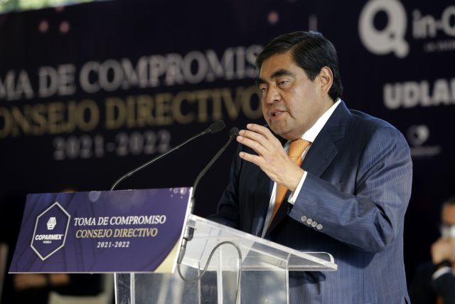 Cruzan reclamos Barbosa y empresarios de Coparmex
