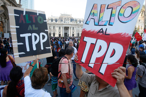 Derechos Humanos bajo amenaza si TPP 11 es ratificado en Chile