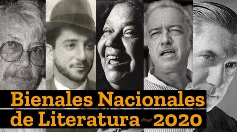 Presentan obras ganadoras de Bienales Nacionales de Literatura 2020