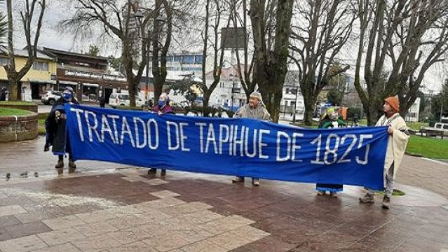 Tapihue, el tratado que el estado chileno violó masacrando y despojando el territorio mapuche