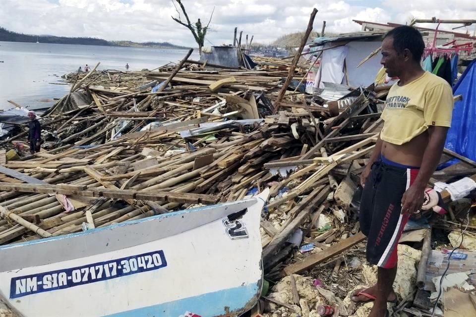 Deja tifón 146 muertos en Filipinas