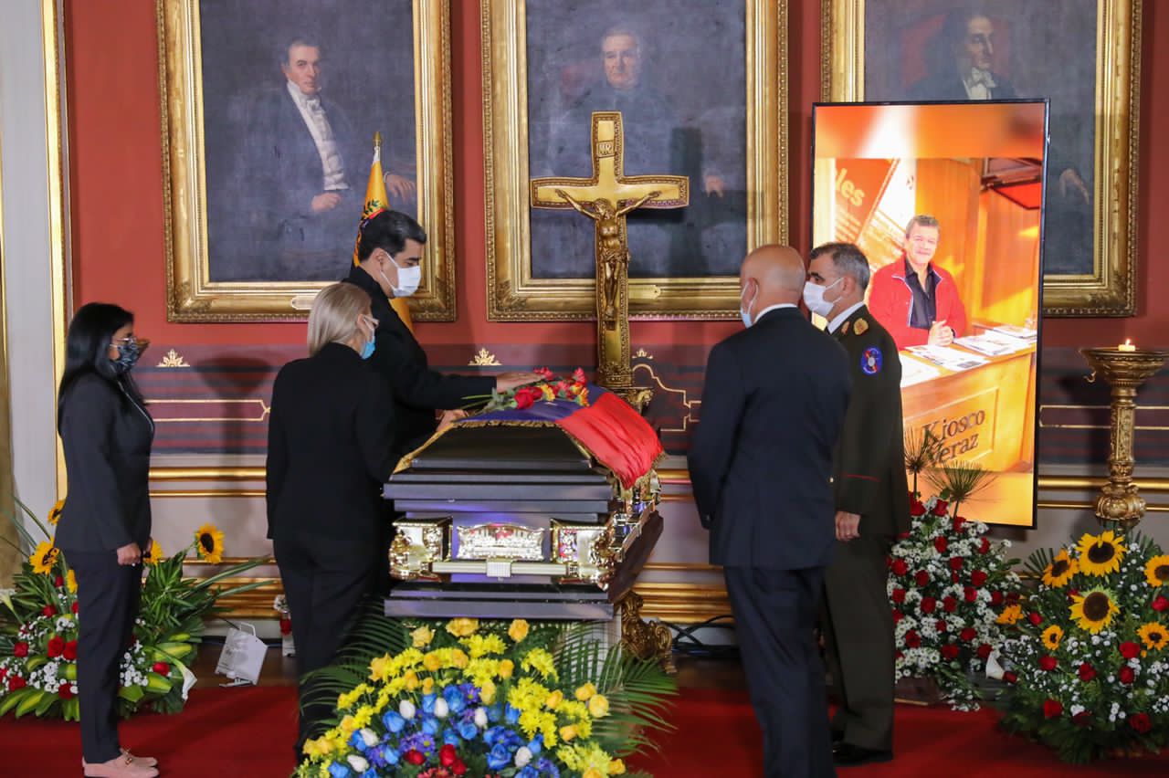 Diputado venezolano Earle Herrera recibió honores en capilla ardiente
