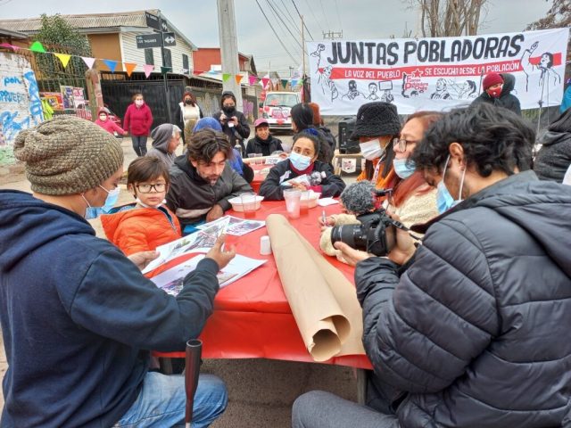 Organizaciones agrupadas en la Fuerza Pobladora de Chile presentan su Manifiesto