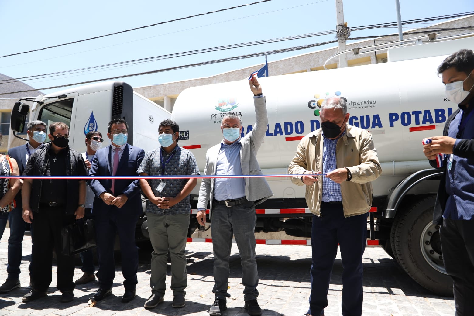 Crisis hídrica: Petorca recibió los primeros camiones aljibes financiados por el Gobierno Regional de Valparaíso