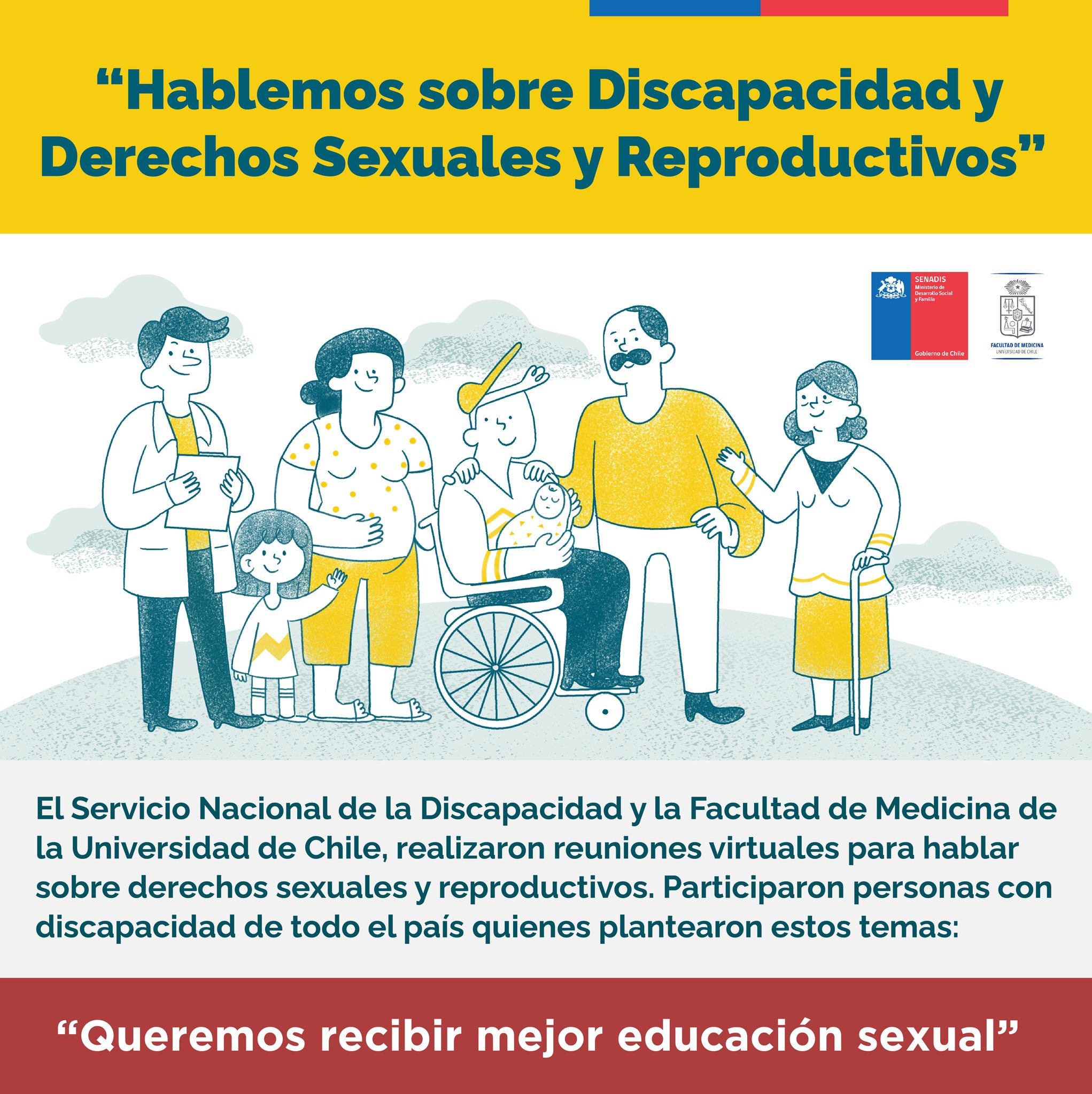 Lanzan campaña sobre discapacidad y derechos sexuales y reproductivos