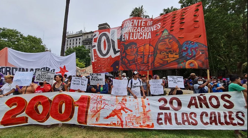 A 20 años del estallido de 2001: la lucha continúa en las calles de Argentina