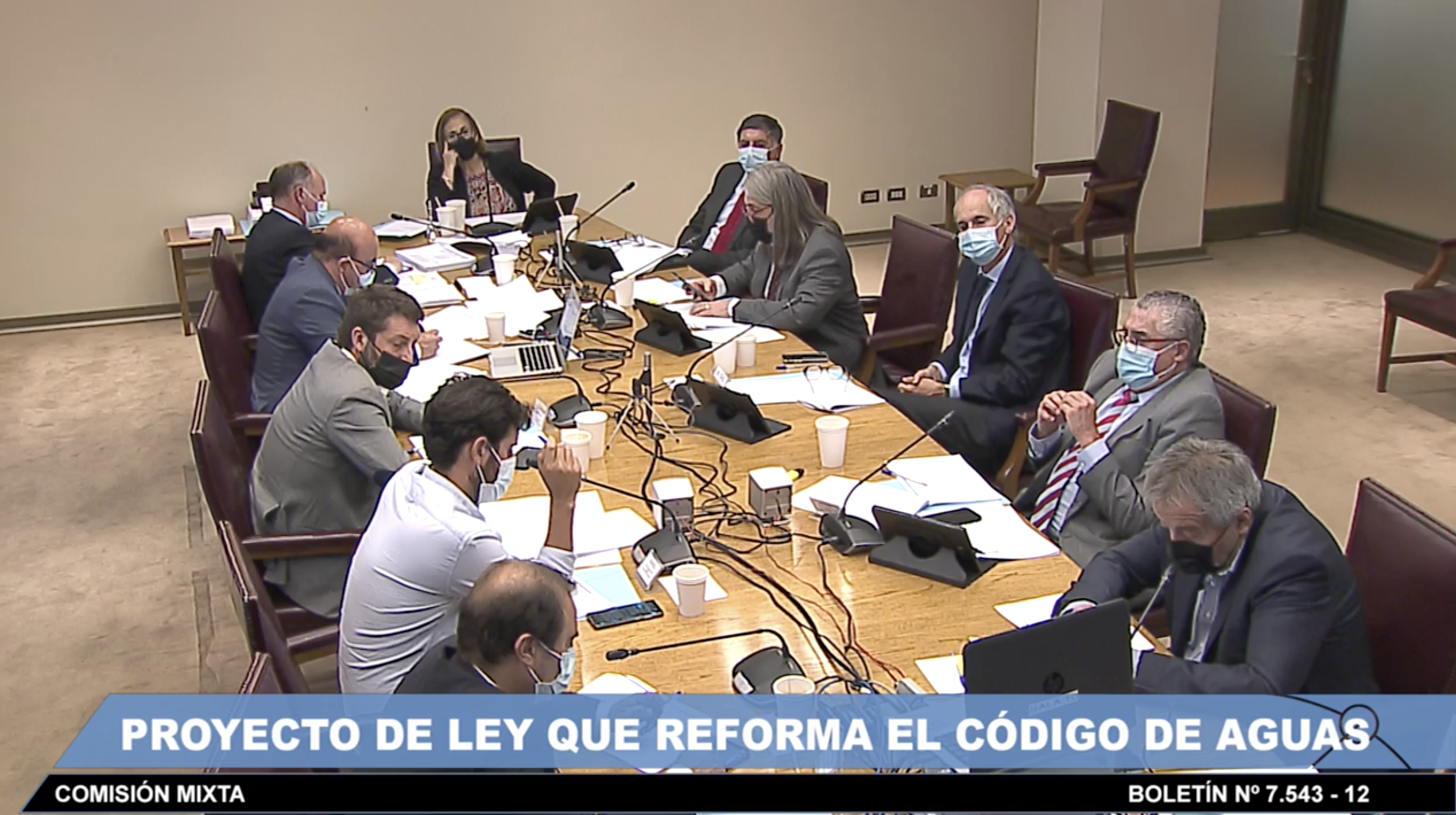 Comisión Mixta resuelve rápidamente diferencias entre el Senado y la Cámara por reforma al Código de Aguas